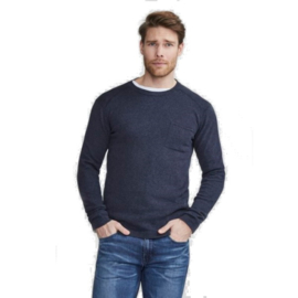 Herren pullover Cavin Crew Navy Melange