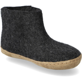 Glerups Kinderpantoffel Jace - Charcoal