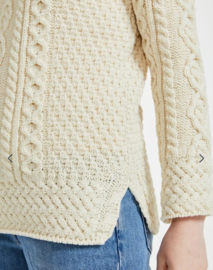 Aran Woollen Mills Sweater Loeki - Natural