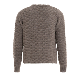 Knit Factory damesvest Becky - Marron