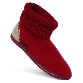 Giesswein slipper Freiburg - Wine Red