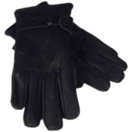 Bighorn rundlederen handschoenen - Zwart