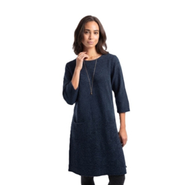 Weird Fish jurk Astra - Navy