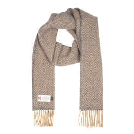 Cashmere Merino sjaal - Midden Grijs