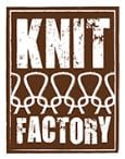 Knit Factory keukenschort Block Zwart/Jeans