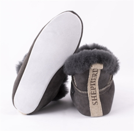 Shepherd slipper Mariette - Asphalt