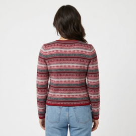Noors Damesvest Grano - Rood