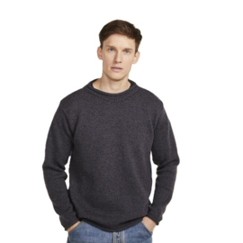 Aran Woollen Mills trui Dave - Graphit