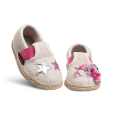 Kinderpantoffel Unicorn pantoffels - Wolwit