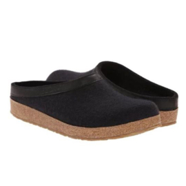 Haflinger slipper Grizzly - Graphite