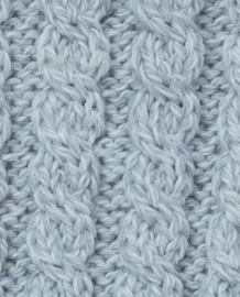 Aran Woolen Mills turtleneck kenny - Light Grey