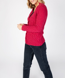 Irelandseye cardigan Denise - Bramble