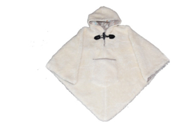 Rolstoelponcho Polarbeer - Wolwit
