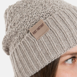 Knit Factory hat Haze - Iced Clay