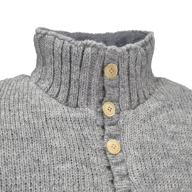 Pure Wool trui Brian - Lichtgrijs