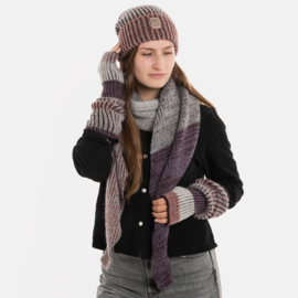 Wool Scarf Remy - Velvet Plum