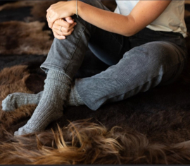 Wollen sokken Yuki - Antraciet