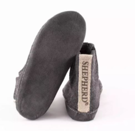 Shepherd slipper Stina - Asphalt