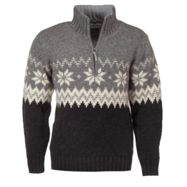 Pure Wool trui Kees - Antraciet