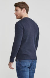 Holebrook  men's sweater Cavin - Navy Melange