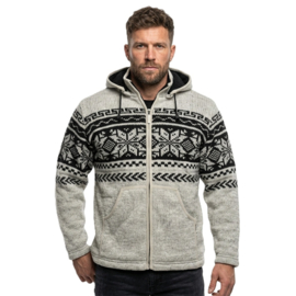 Pure Wool vest Jan - Ecru