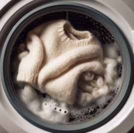 Kan ik een wollen trui wassen in een normaal wasmiddel?