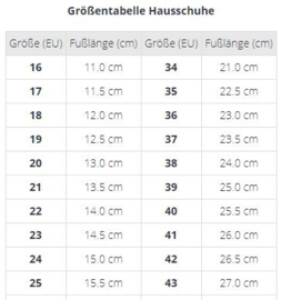 Kinderpantoffel Kramsach - Capriblauw