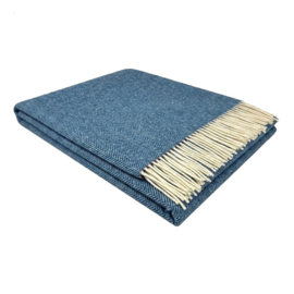 McNutt Lamswollen Plaid – Kingfisher
