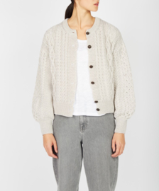 IrelandsEye Vest Sanne - Silver marl