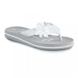 Trentino  kids teenslipper Lasino - Wit