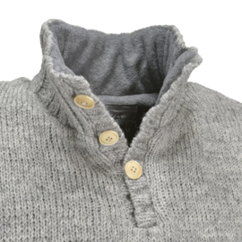 Pure Wool sweater Brian - Light Grey