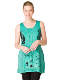 Tunic Kakra - Dark Jade