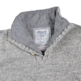 Pure Wool sweater Brian - Light Grey