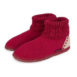 Giesswein slipper Freiburg - Wine Red