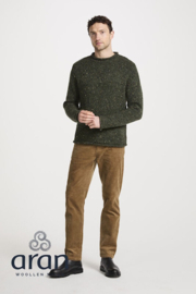 Donegal Tweed sweater James - Green
