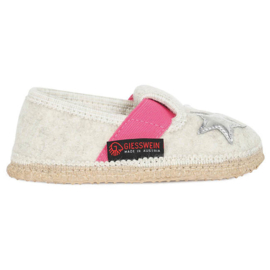 Kids slippers Unicorn slippers - Wool white