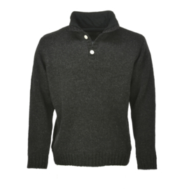 Pure Wool sweater Brian - Anthracite