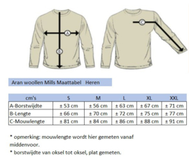 Aran Woollen Mills unisex Trui Kyan - Oat Meal