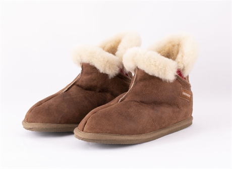 Shepherd Hausschuhe Bella - Antique Cognac