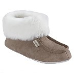 Shepherd pantoffel Moa - Stone/White