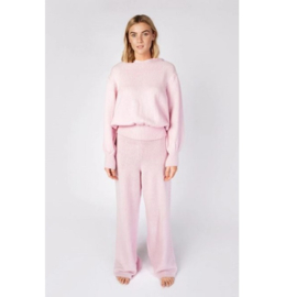 Loungewear wool trousers Finna - Blush