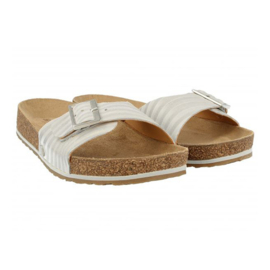 Haflinger organic sandal Gina - White