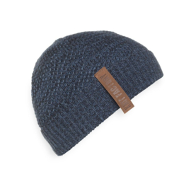 Knit Factory beanie Jazz - Jeans/Navy