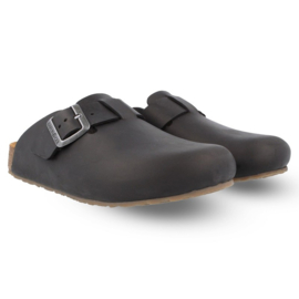 Haflinger Pantoffel Porto - Zwart
