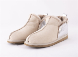 Shepherd pantoffel Annie - Honey/Silver