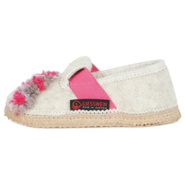 Kids slippers Unicorn slippers - Wool white