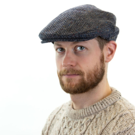 Irish Tweed Cap - Denim Navy