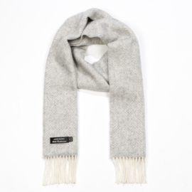 Cashmere Merino scarf Silver Grey
