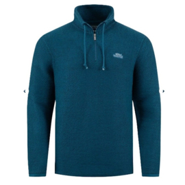 Weird Fish Heren Sweater Cruiser - Deep Sea Blue