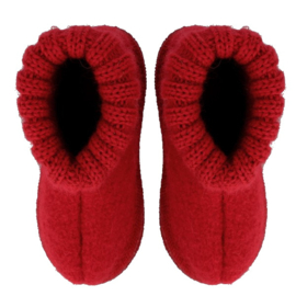 Haflinger kids slipper Karl - Ruby Red